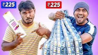 OMG Ultimate Cheat ₹225 Bottle Vs Pouches Pantene Shampoo Comparison [upl. by Cochard560]