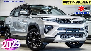 Maruti दिवाली धमाका New Brezza Facelift Launch 2024🔥 सिर्फ 499 लाख में सबसे दमदार एसयूवी😱 [upl. by Lledrac]