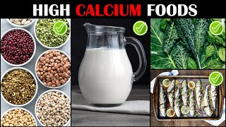 High Calcium Foods Best Foods Sources Of Calcium Foods Rich In Calcium [upl. by Gildea]