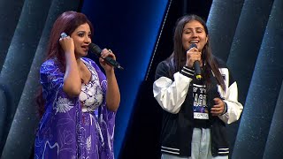 Banarasiya  Adya Mishra And Shreya Ghoshal  Indian Idol Season 14 [upl. by Adonis]