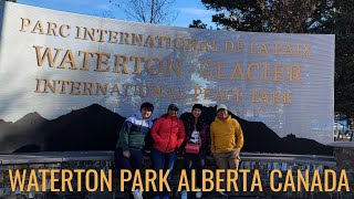 WATERTON PARK ALBERTA CANADA [upl. by Iralam]