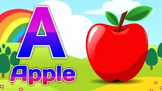 ABC Phonic Song  Toddler Learning Video Songs A for Apple Nursery Rhymes Alphabet Song for kids [upl. by Alonzo]