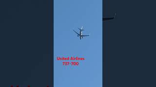 United Airlines 737700 After Departure From Albany International Airport [upl. by Rhodes665]