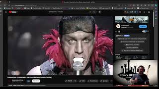 Rammstein  Rammlied Live from Madison Square Garden REACTION [upl. by Ekaterina]