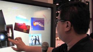 Mitsubishi amp CyberTouch Infocomm11 [upl. by Midge]