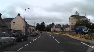 Drive To Bannockburn Battlefield Centre Scotland [upl. by Ettegroeg]