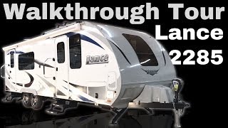 2019 Lance 2285 Travel Trailer Walkthrough Tour [upl. by Upton]