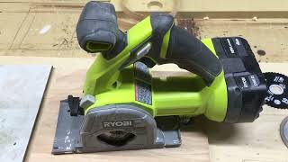 Ryobi multi material plunge cut saw  Quick Review [upl. by Elfrieda985]