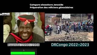 🚨 Duhuje VIDEO zo mu Rwanda 1994 amp DR Congo 2023 bibyara INTERAHAMWE [upl. by Aicittel]