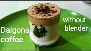 how to make dalgona coffeewith out blender whipped cream coffeeDalgona coffee [upl. by Lisha]