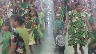 Kwajalein Sunday School  Palm Sunday 2024 [upl. by Clem]