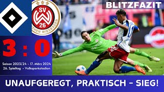 Scholles Blitzfazit  HSV 30 Wehen Wiesbaden  26 Spieltag  Saison 20232024  125 [upl. by Kapor387]