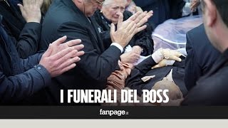 I funerali del boss delle cerimonie le lacrime della moglie di Don Antonio Polese [upl. by Nore455]