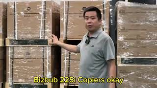 brandnew Bizhub 225i copiers in stock [upl. by Ddahc]