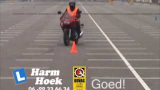 Harm Hoek  Snelle slalom met de Motor [upl. by Korie]