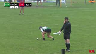 2024 1027 Sarsfields v St Thomas Galway Senior A Camogie Final Highlights [upl. by Ardnahsal804]