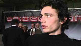 Spider Man James Franco Interview  ScreenSlam [upl. by Georgianne]