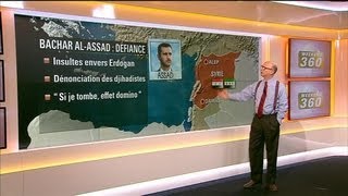 Harold à la carte en Syrie le régime sen prend aux Kurdes dAlep  0604 [upl. by Nnaitak67]