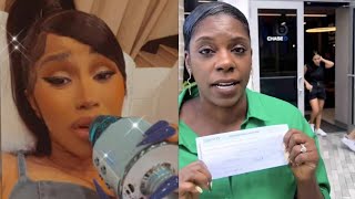 Tasha K React To Cardi B Filing A Court Order To Start Seizing Her Property Until 4 Million Is Paid [upl. by Leunad]