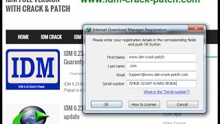 how to crack idm permanently 2017 with patch and activation key for life timeno fake idm [upl. by Sydelle392]