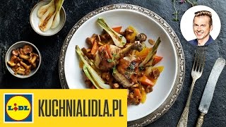 🍗🍗 Podudzia kurczaka w sosie pomarańczowym  Karol Okrasa  Przepisy Kuchni Lidla [upl. by Noraj640]