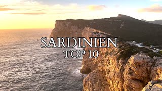 Top 10 Orte Sardiniens die du gesehen haben musst  Reisetipps Sardinien 4K [upl. by Yesnel]