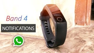 UNBOXING Honor Band 4  FEATURES HOW TO USE NOTIFICATIONS  HINDI [upl. by Darraj]