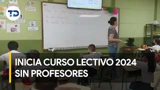 Curso lectivo 2024 inicia con cuatro mil nombramientos pendientes [upl. by Aenehs963]