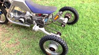 Tilting trike pit bike [upl. by Lamarre]