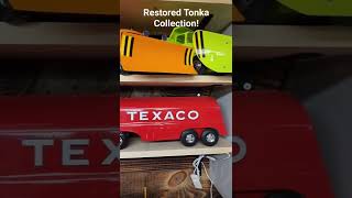 Huge restored tonka truck collection [upl. by Adnalohs]