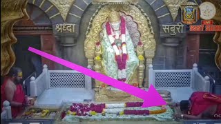 Saibaba Evening Darshan🙇🏻‍♂️  Sai baba Aarti  Shirdi Saibaba Darshan  30092024  Sai Ram Aarti [upl. by Erdua]