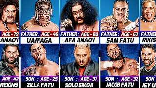 WWE Anoai family Members Dad amp Sons [upl. by Ertnom892]