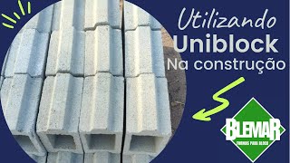 inacreditável como a obra flui com este tijolo uniblock confira a eficiência [upl. by Leifer]