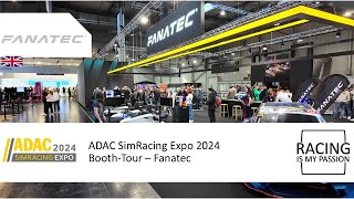 ADAC SimRacing Expo 2024  BoothTour  Fanatec [upl. by Nuoras]