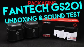 Fantech GS201 Hellscream Gaming Speakers  Unboxing amp Sound Test [upl. by Jadwiga892]