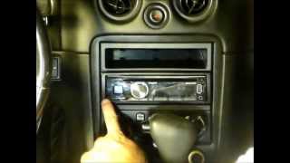 1999 Mazda Miata OEM Bose Stereo Replacement [upl. by Vassar]