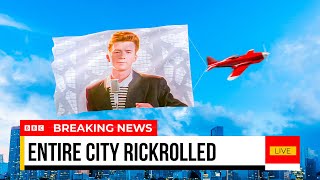 I Rick Rolled an Entire City [upl. by Aik]