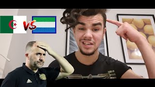 Algeria 🇩🇿 vs Sierra Leone 🇸🇱 Reaction [upl. by Ebag998]