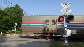 Chatham Street Railroad Crossing Apex NC [upl. by Ekaterina]