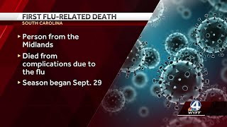 Department of Health confirm first flu death of the season in South Carolina [upl. by Zeuqram]