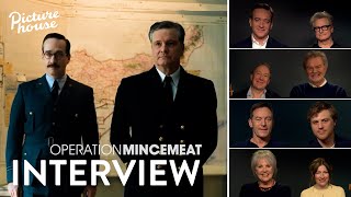 Operation Mincemeat  All Star Cast Interview [upl. by Xavler]