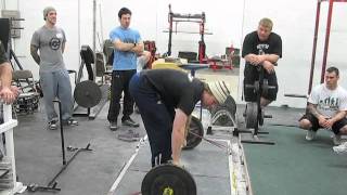 Clean with bands  Casey Burgener at Westside Barbell [upl. by Sopher940]