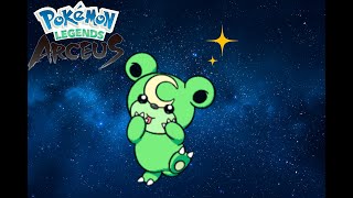 Pokemon Legends Arceus  Massive Mass Outbreak SHINY TEDDIURSA [upl. by Reba]