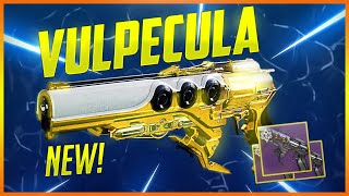 How To Get Vulpecula FAST amp EASY INSANE Stasis Handcannon Perks God Roll Guide  Destiny 2 [upl. by Spiro603]