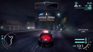 Need for Speed Carbon Rhino SUV Heat Level 5 Police Chase on AI mode [upl. by Lavena]