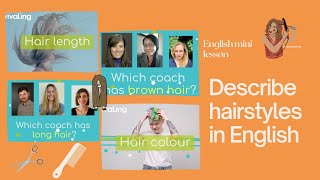 Hairstyles in English  English Mini Lesson  Les coiffures en anglais  Minileçon danglais [upl. by Sperry676]