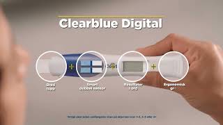 Clearblue® Digital Graviditetstest med Ukeindikator kun for Norge [upl. by Cointon]