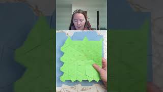 Basic Origami Tessellation Twists Equilateral Triangles [upl. by Anide]