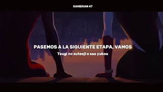 SpiderMan Across the SpiderVerse Theme Song Full  REALiZE by LiSA  Sub Español [upl. by Ettenahc]