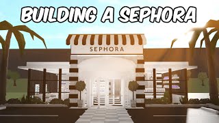 BUILDING SEPHORA IN BLOXBURG [upl. by Kaasi]